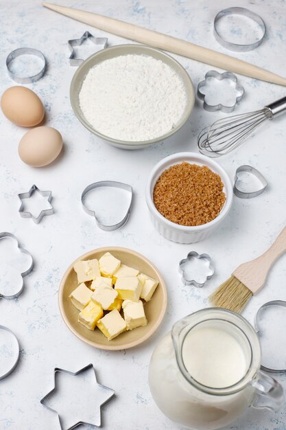 Ingredients for baking