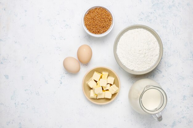 Ingredients for baking