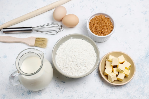 Ingredients for baking