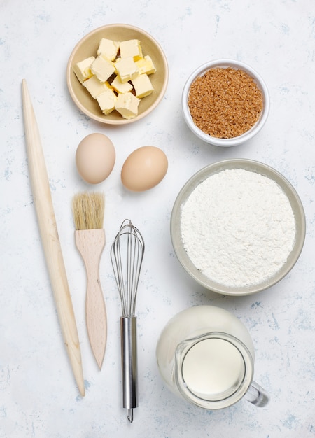 Ingredients for baking