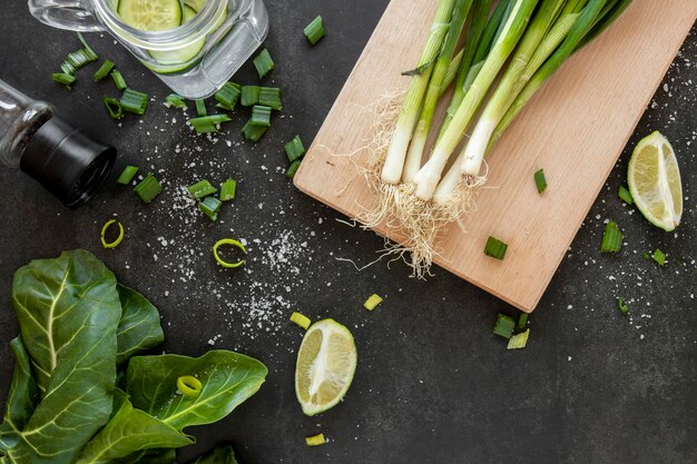 Ingredients for salad