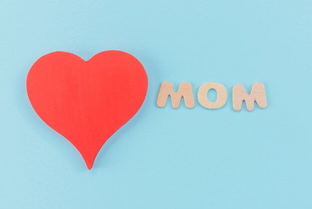 Надпись любви мамы