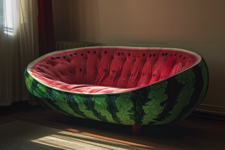 Free Photo interior decor and furniture inspired by fruits and vegetables