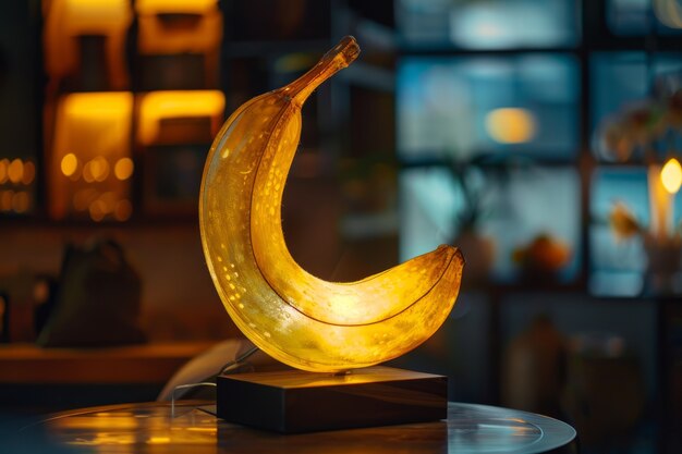 Интерьерная декоративная лампа, вдохновленная фруктами