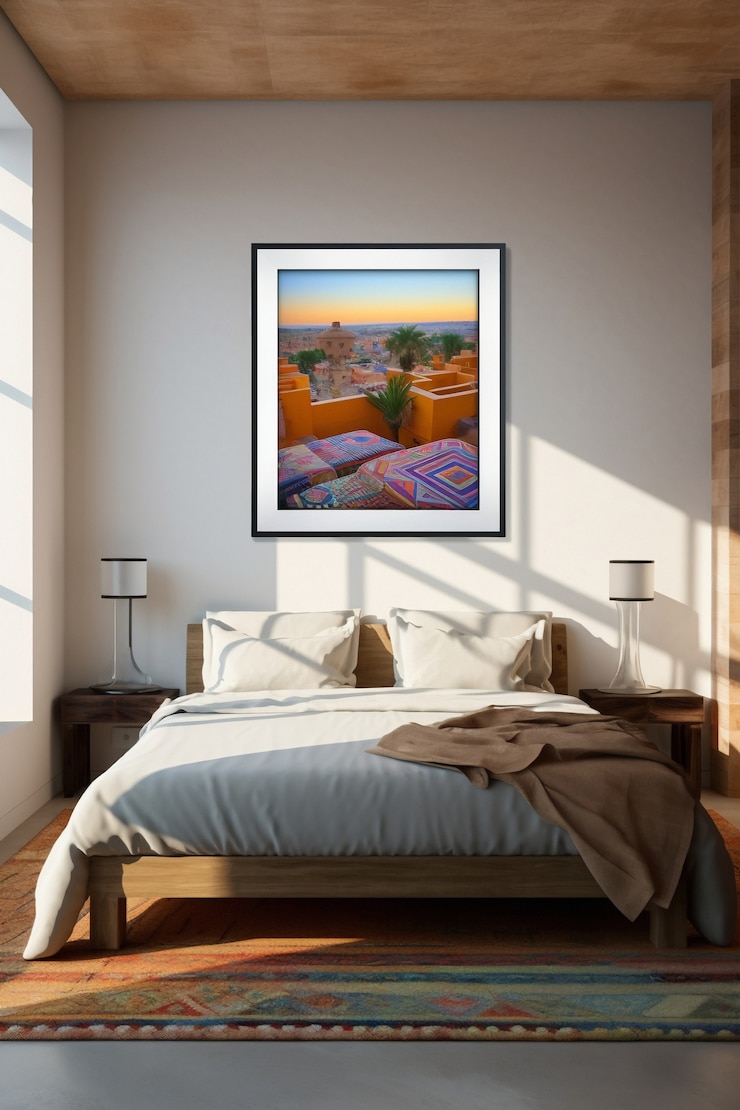 Free Photo interior decoration inspired by mexican folklore