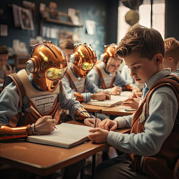 Free photo international day of education in futuristic style