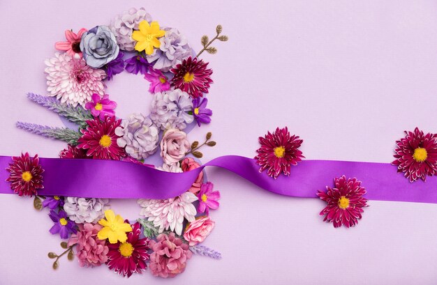 Международный женский день цветов