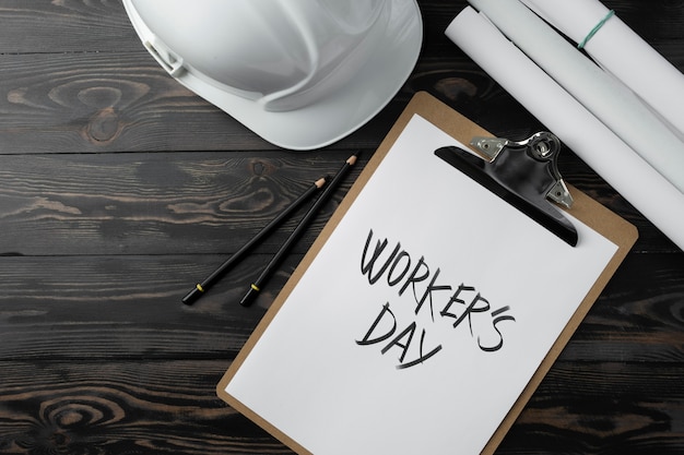 International worker's day with engineer tools