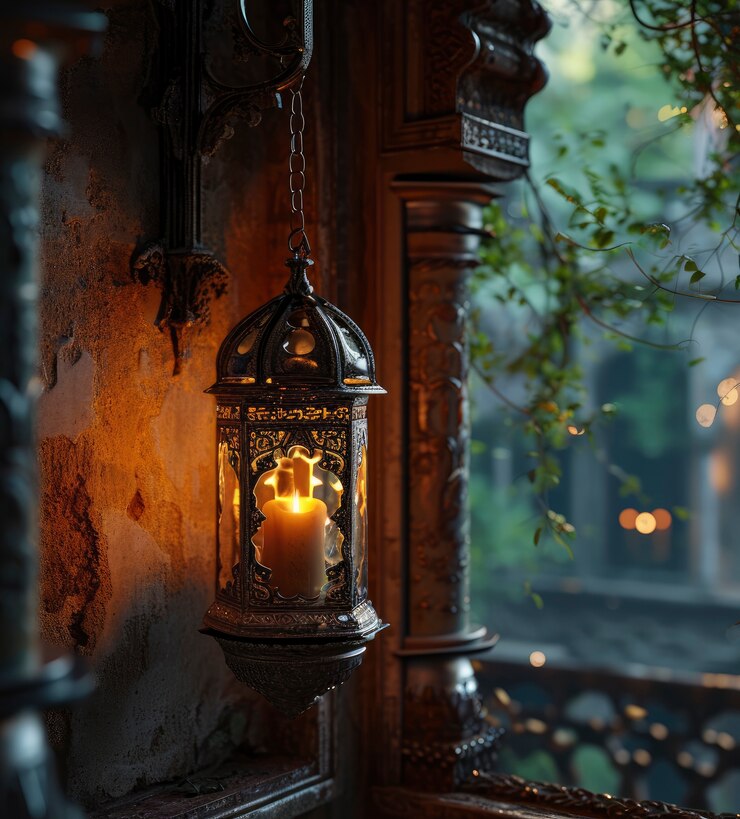 Free Photo intricate lantern design for islamic ramadan celebration