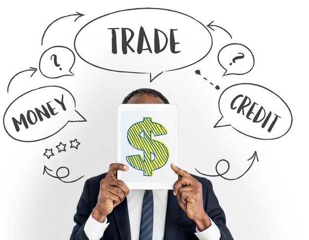投資通貨外国為替経済貿易の概念