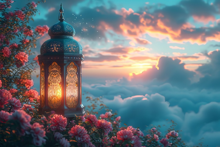 Free Photo islamic ramadan celebration lantern in fantasy style