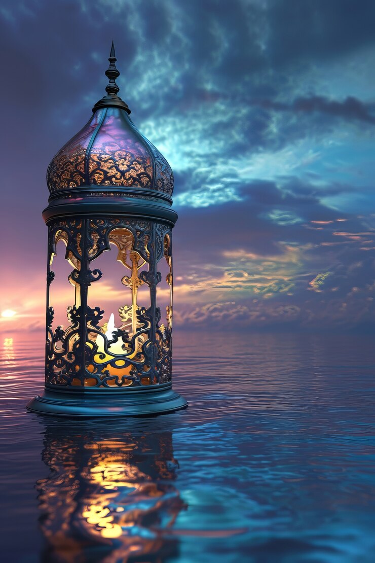 Free Photo islamic ramadan celebration lantern in fantasy style