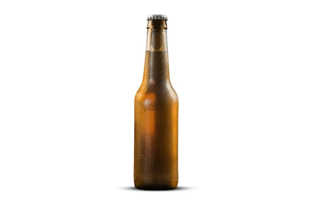 Free photo isolated beer composition