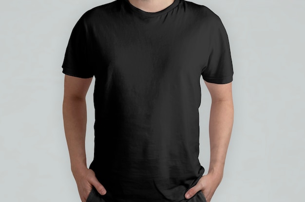 Black T Shirt Template Vector Art, Icons, and Graphics for Free Download