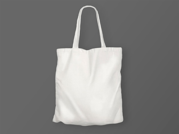Isolated tote bag Free Photo