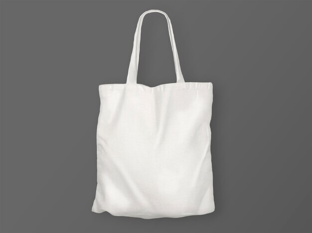 Isolated tote bag