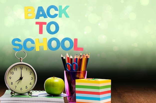 Items with the phrase back to school