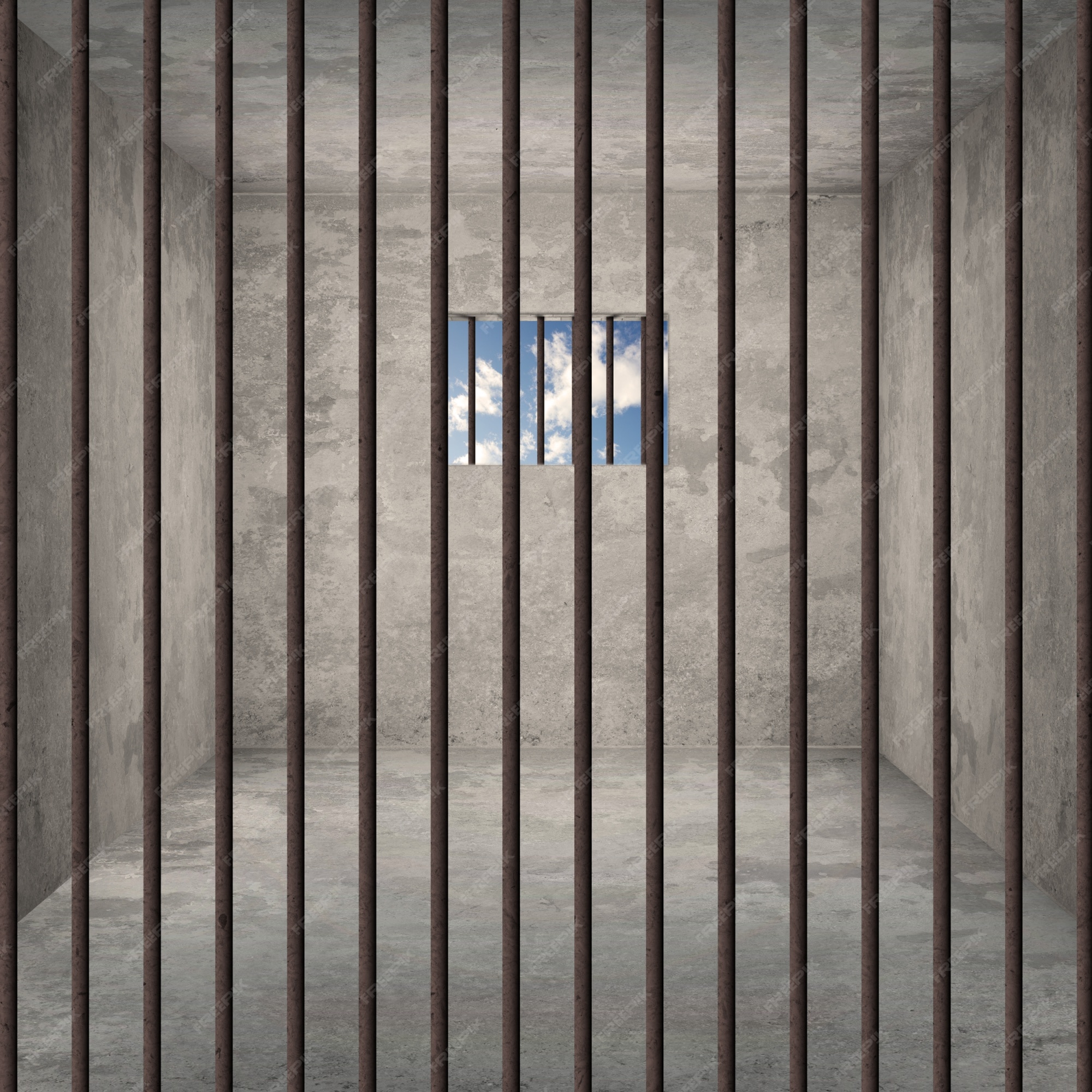 Free Photo | Jail room background