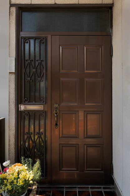 Japanese house entrance