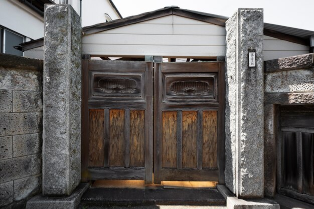 Japanese house entrance