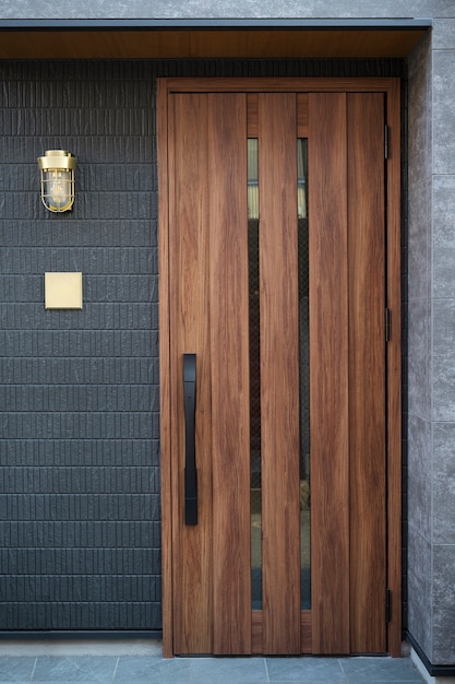 Japanese house entrance