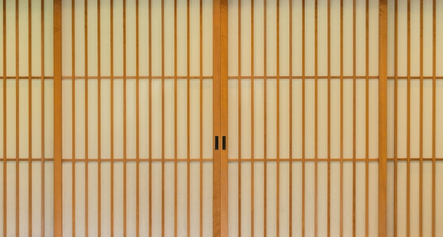 Японская раздвижная дверь бумаги.