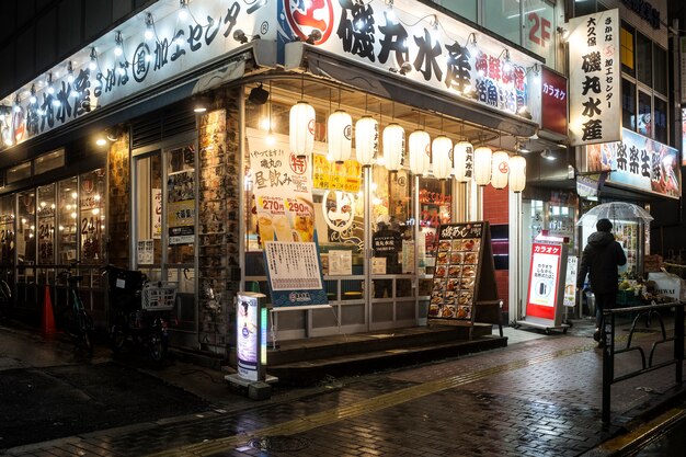 Japanese street food restaurant