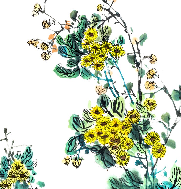 無料Photo 日本の伝統的な年の木の花の伝統