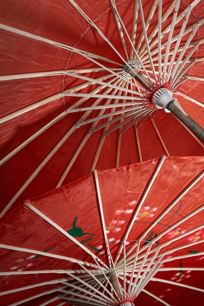 無料写真 日本の和傘の背景