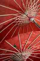 無料写真 日本の和傘の背景