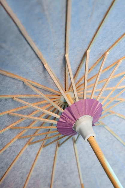 Бесплатное фото Японский зонтик вагаса фон