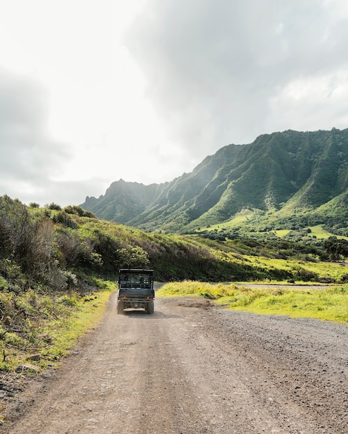 Foto gratuita auto jeep alle hawaii