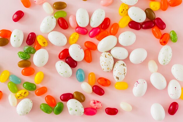 Jelly beans and quail eggs