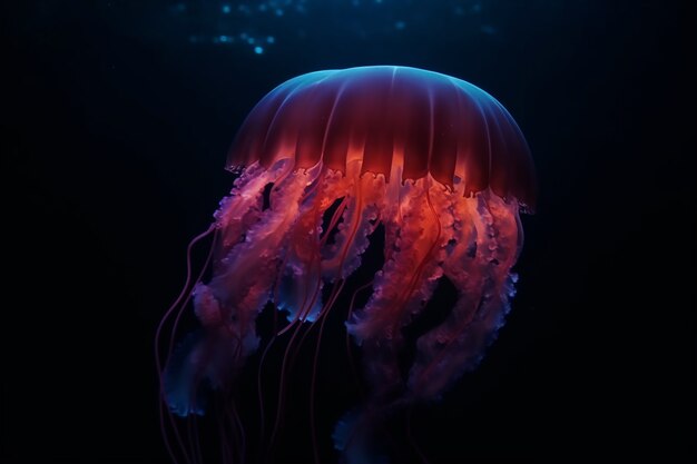 Jellyfish from the bottom of the sea