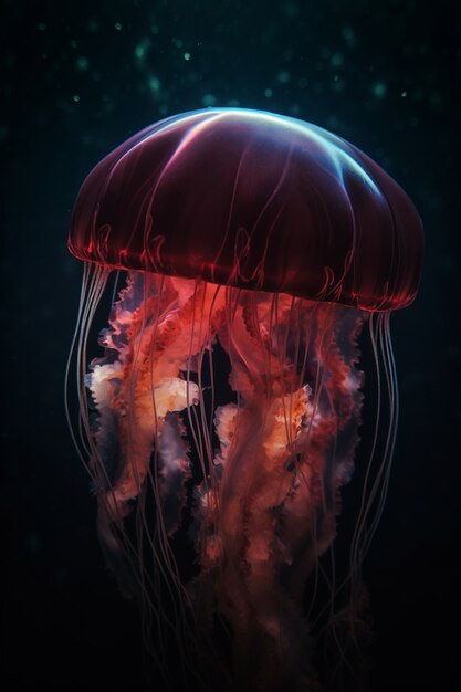 Jellyfish from the bottom of the sea