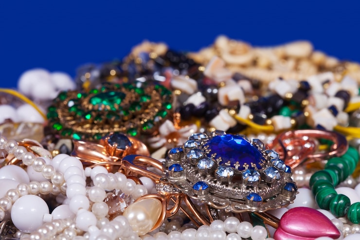 Free Photo jewellery background