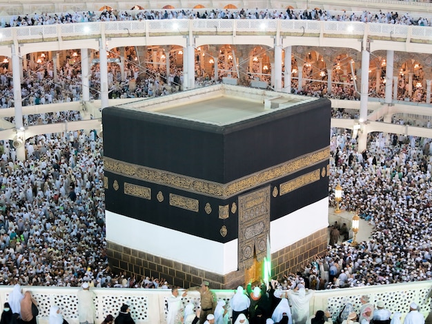 Journey to hajj in holy mecca  high quality photo high quality photo