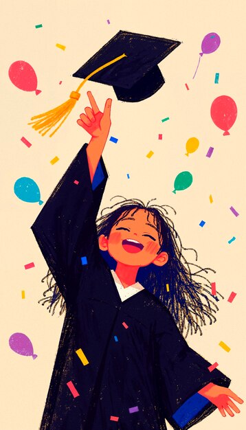 joyful graduation celebration