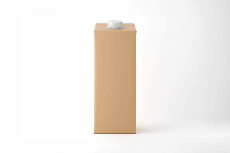 Free Photo juice carton box