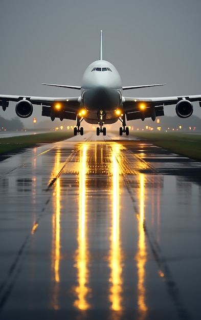 jumbo jet flying in the sky