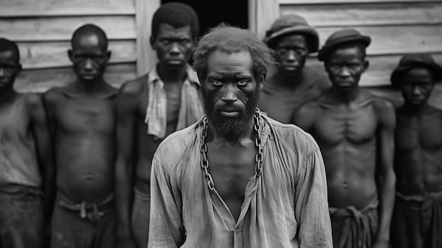 Free photo juneteenth celebration with symbolic representation of the end of slavery in the united states