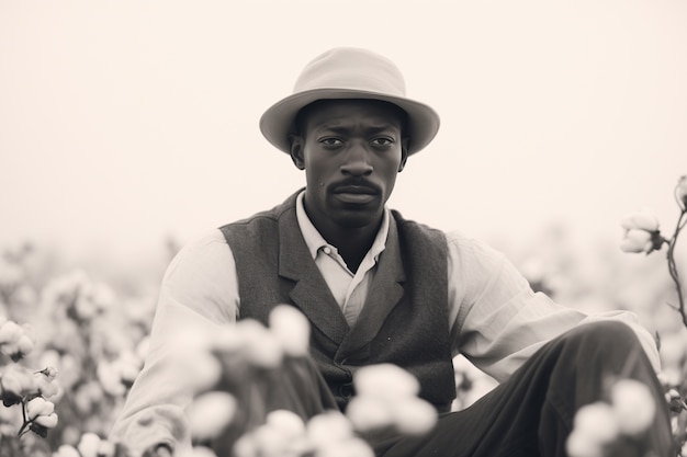 Free photo juneteenth celebration with symbolic representation of the end of slavery in the united states