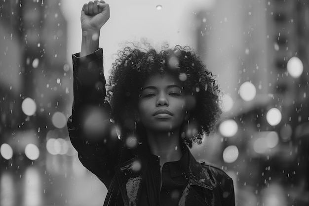 Free photo juneteenth celebration with symbolic representation of the end of slavery in the united states