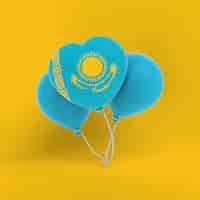 Бесплатное фото Казахстан воздушные шары