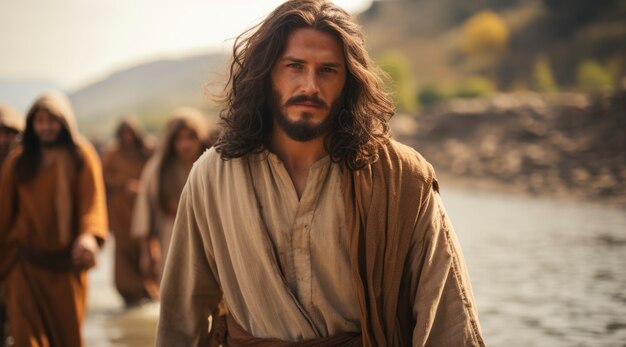 Бесплатное фото Ключевое событие в жизни иисуса христа
