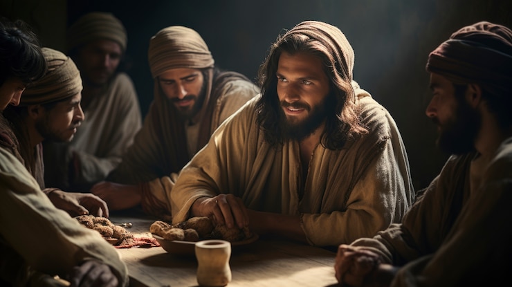 Free Photo key event in the life of jesus christ