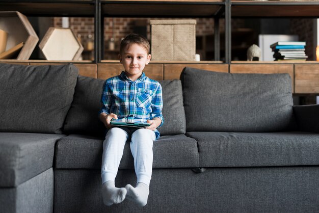 Kid on couch