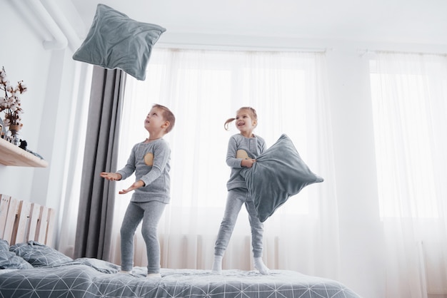 coordinating boy and girl baby bedding