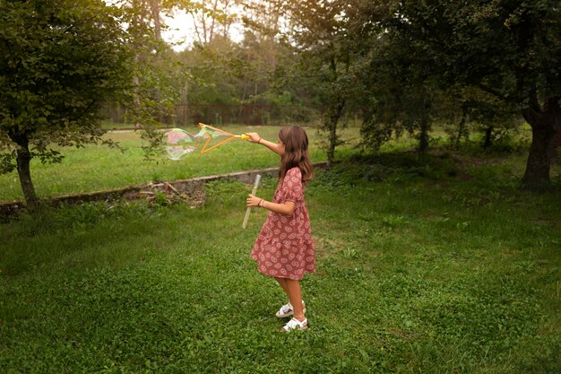 Kids in rural retreats having fun