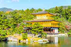 Foto gratuita tempio di kinkakuji